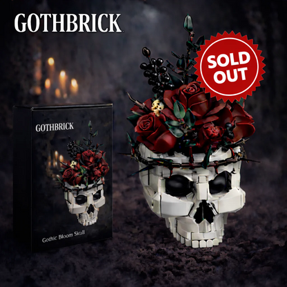 Skull & Rose Brick